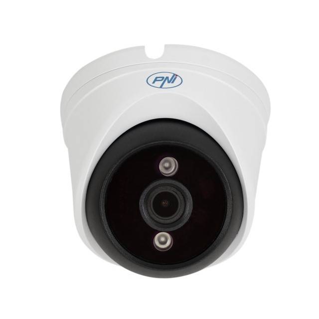 Pachet supraveghere video NVR POE PNI House IP710J, 2 camere PNI IP808J, 8MP si cabluri incluse