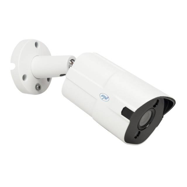 Pachet supraveghere video NVR POE PNI House IP710J, 4 camere PNI IP818J, 8MP si cabluri incluse