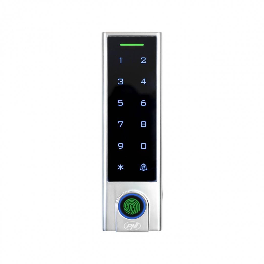 Pachet Tastatura control acces PNI DK350 cu Wi-Fi aplicatie Tuya si 10bc Tag TEM01 125 KHz 64 bit