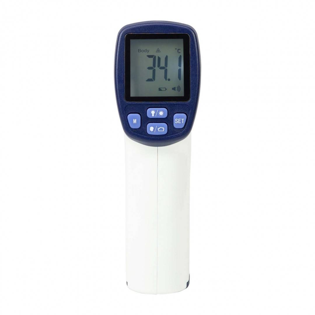 Pachet Termometru digital SilverCloud UF41 pentru corp si suprafete cu sticky Pad Drapel inclus