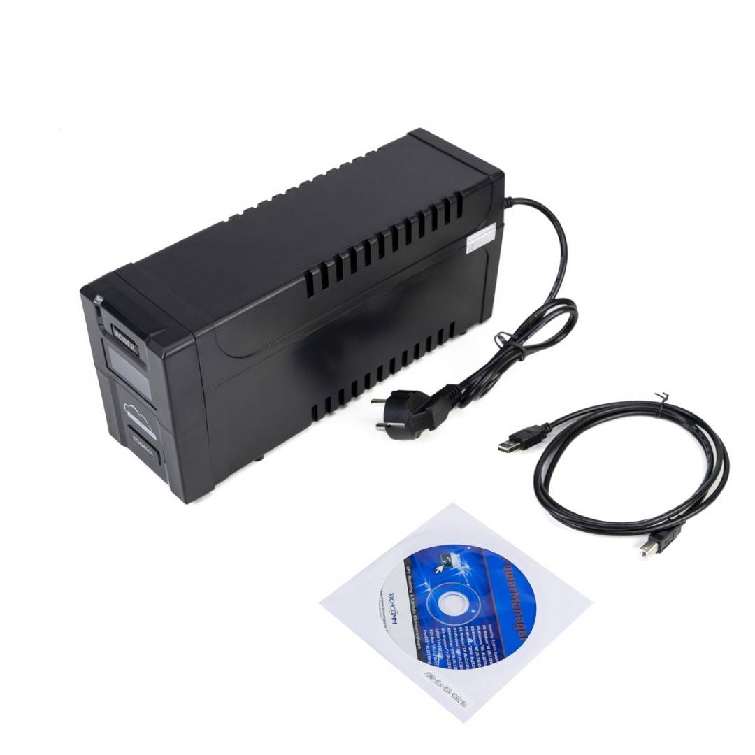 Pachet UPS SilverCloud SafePC 650AVR putere 360W si Sticky Pad Drapel inclus