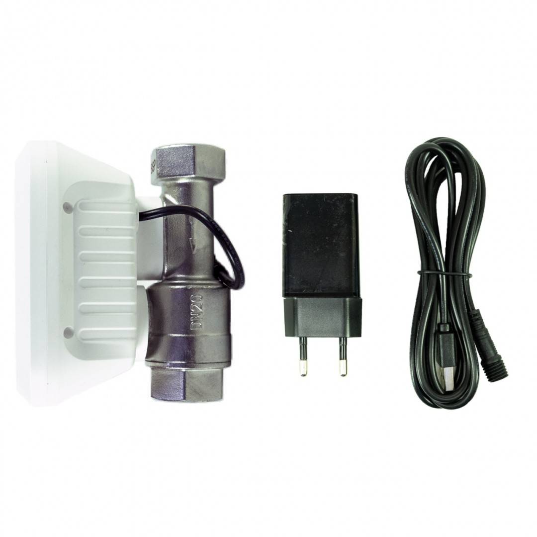 Pachet valva inteligenta pentru apa PNI SV180 PRO si alimentator PNI CHG300