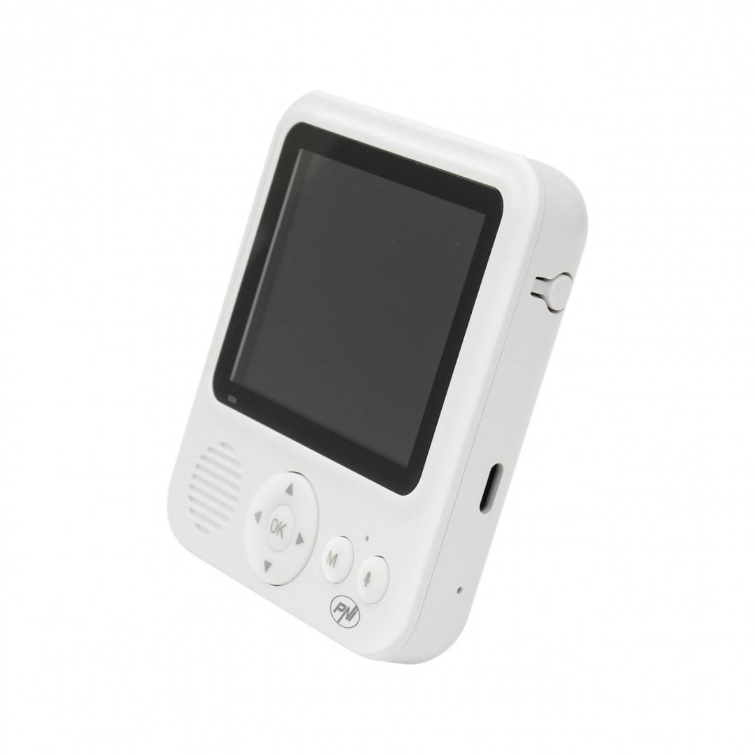 Pachet Video Baby Monitor PNI BM280 ecran 2.8 inch wireless 2.4 GHz cu sticky Pad Drapel inclus