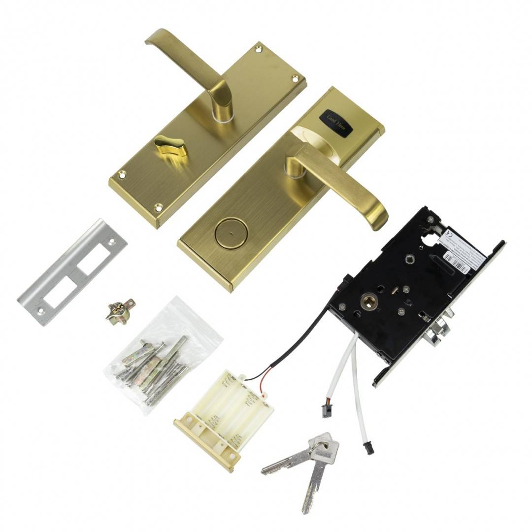 Pachet Yala control acces hotelier PNI CH2000L Gold si Intrerupator cu card PNI ES100