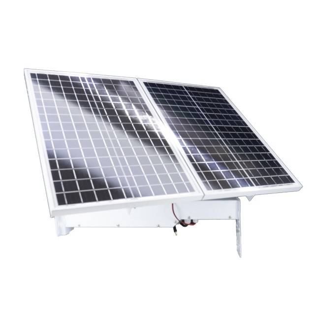 Panou solar fotovoltaic PNI PSF6020 putere 60W cu acumulator 20A inclus, iesire 12V, pentru camere de supraveghere