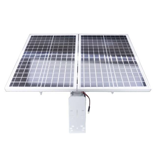 Panou solar fotovoltaic PNI PSF6020 putere 60W cu acumulator 20A inclus, iesire 12V, pentru camere de supraveghere