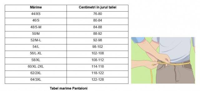 Pantaloni de lucru cu pieptar