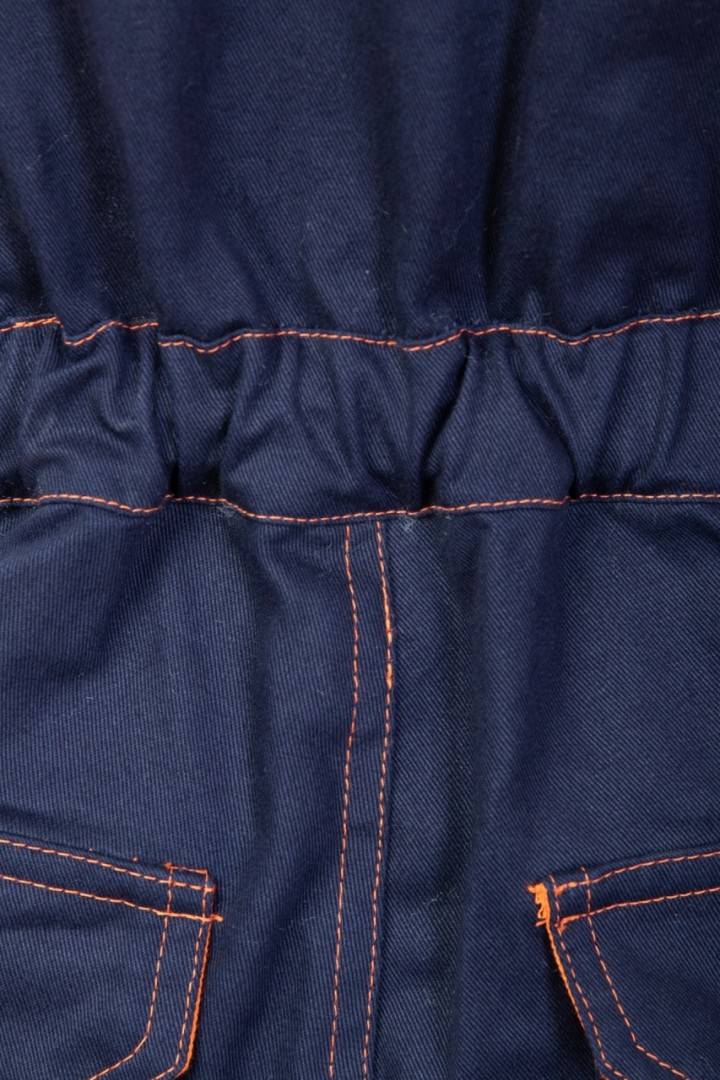 Pantaloni/protecție cu pieptar, talie reglabilă, mărime universală
