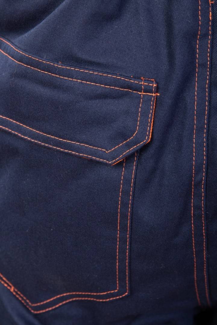 Pantaloni/protecție cu pieptar, talie reglabilă, mărime universală