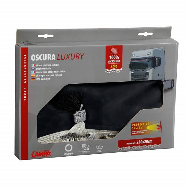 Perdea parasolar neagra Oscura LAMPA