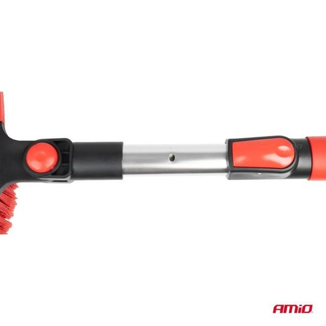 Perie auto 3 in 1 pentru gheata, apa, zapada 98-134cm