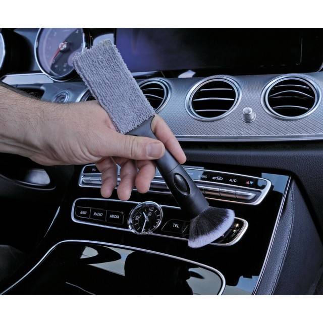 Perie de interior cu cap dublu, Slim Detail