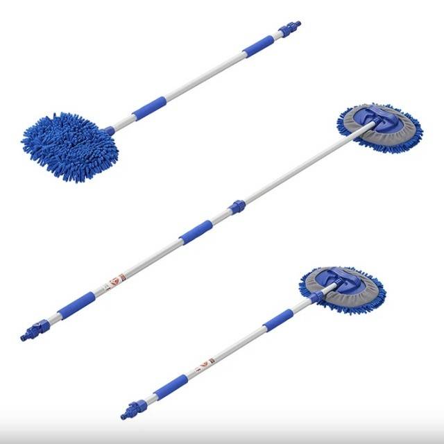Perie spalat auto cu coada telescopica 1.65 m