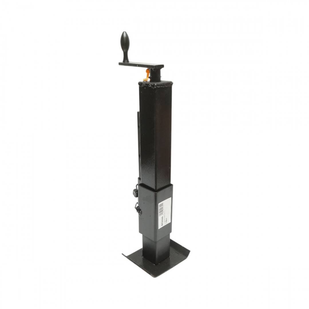 Picior de sprijin remorca reglabil cu manivela 50cm, fixare laterala, cilindru 60mm, sarcina maxima 6000Kg
