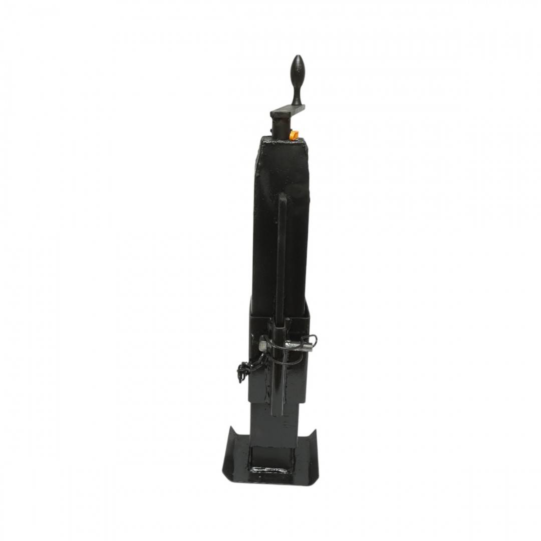 Picior de sprijin remorca reglabil cu manivela 50cm, fixare laterala, cilindru 80mm sarcina maxima 6000Kg