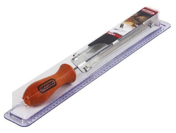 Pila ascutit lant cu sablon si maner Oregon 4.5mm