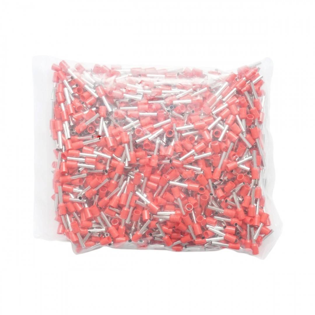 Pini terminali electrici izolati 2.5mm²/12mm E2512 Longroad