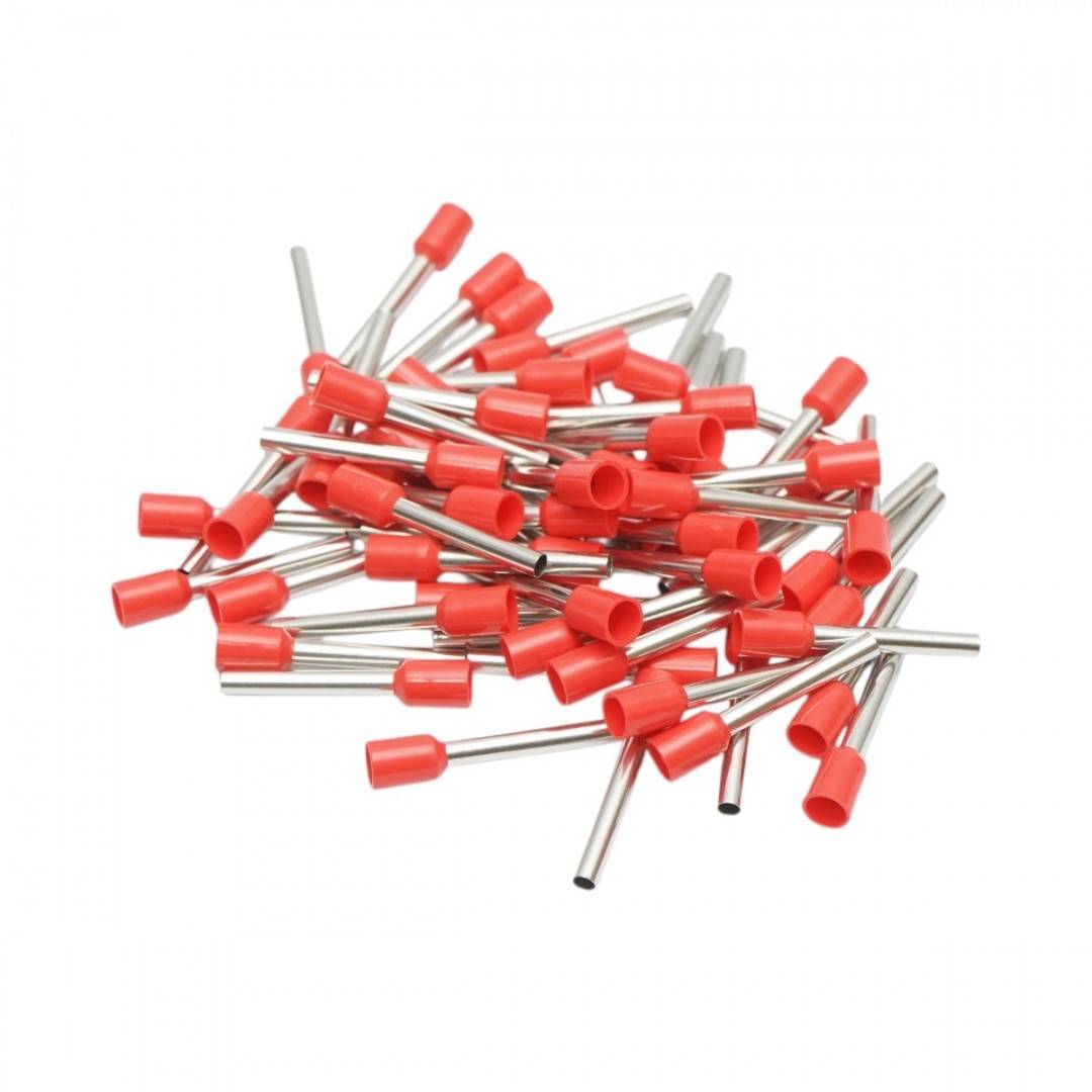 Pini terminali electrici izolati 2.5mm²/18mm E2518 Longroad