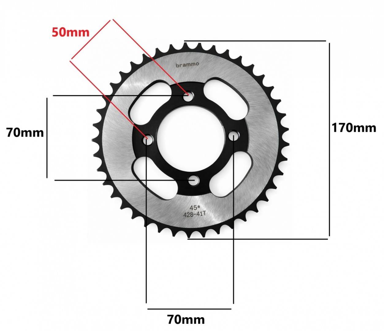 Pinion Moped / ATV 110cc (428 - 41)