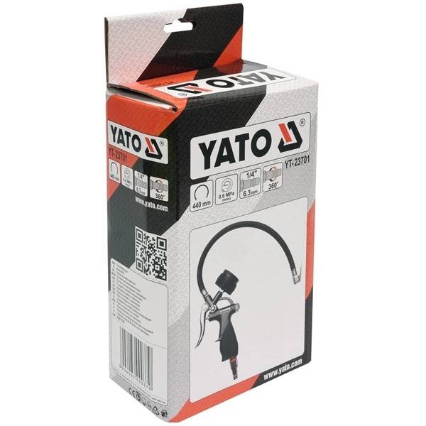 PISTOL CU MANOMETRU PENTRU AER COMPRIMAT YATO