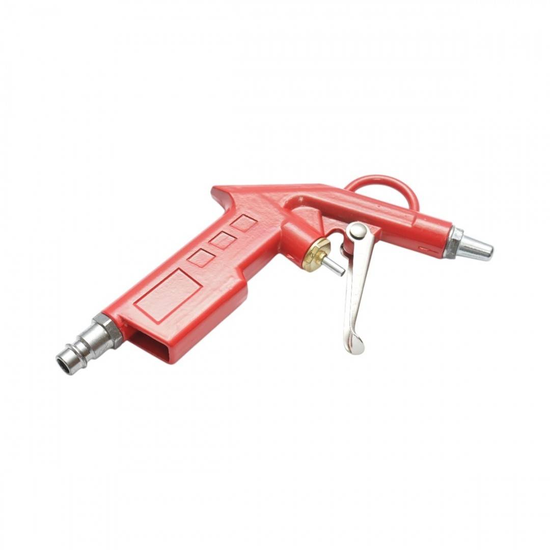 Pistol de suflat aer comprimat cu duza scurta 28mm rosu