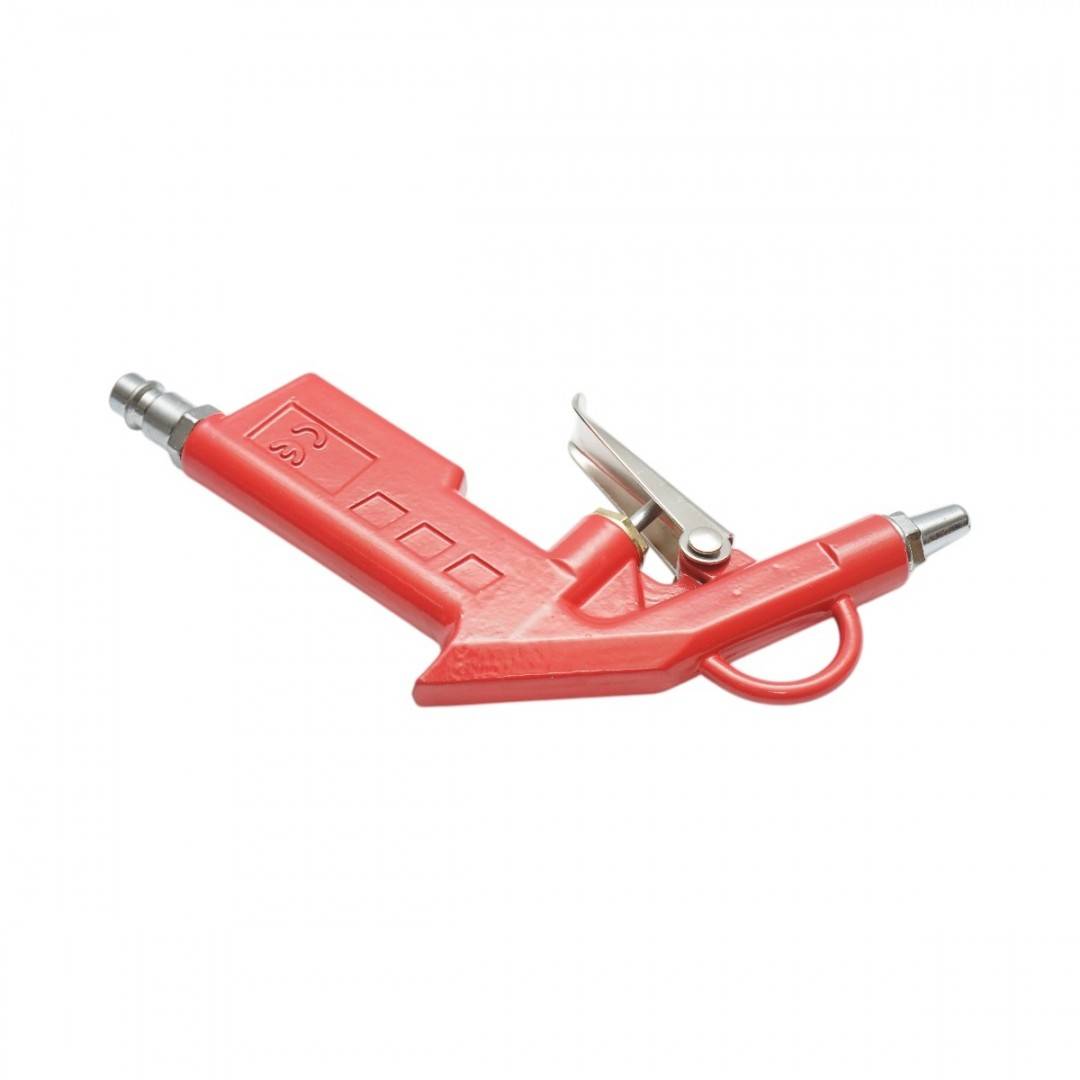 Pistol de suflat aer comprimat cu duza scurta 28mm rosu