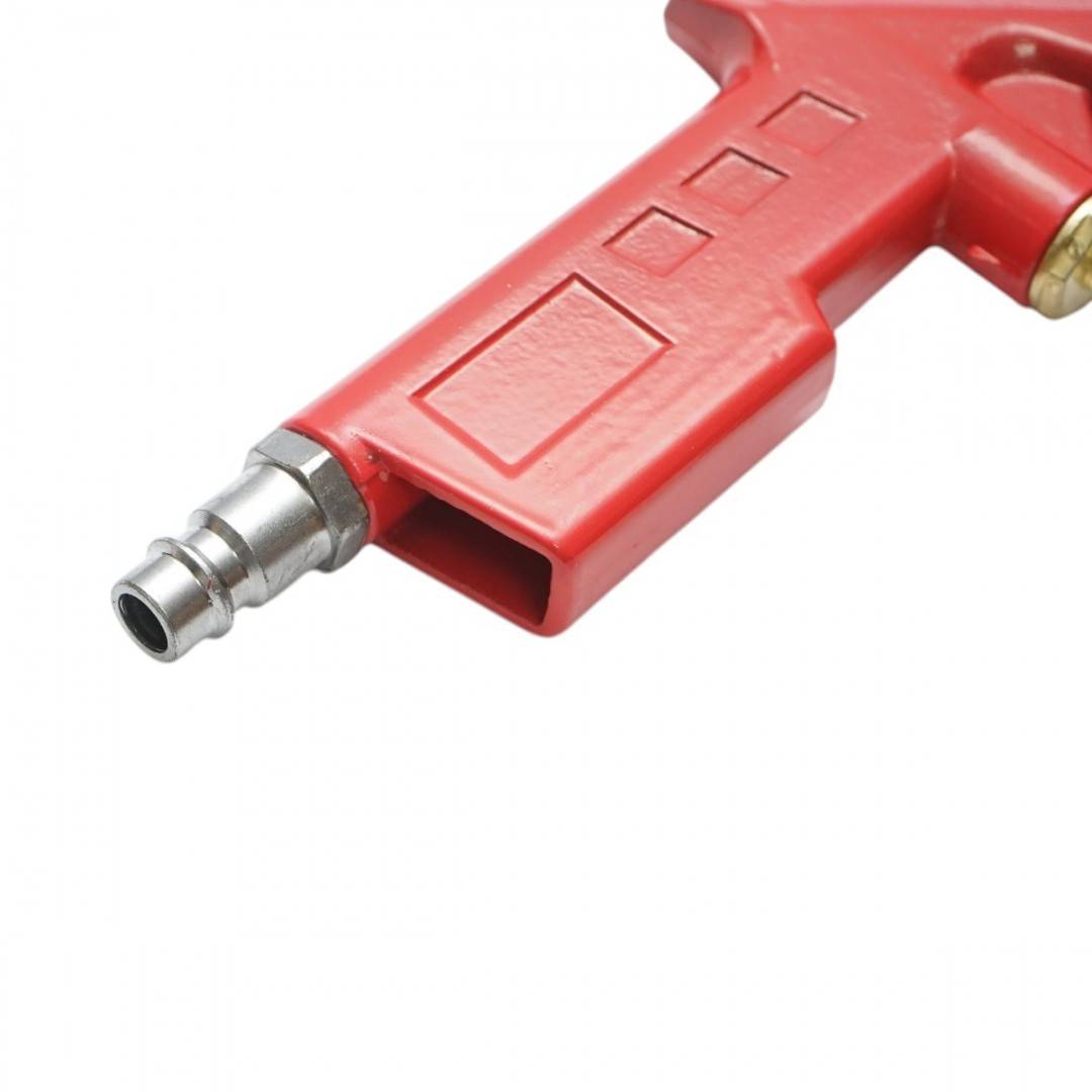 Pistol de suflat aer comprimat cu duza scurta 28mm rosu