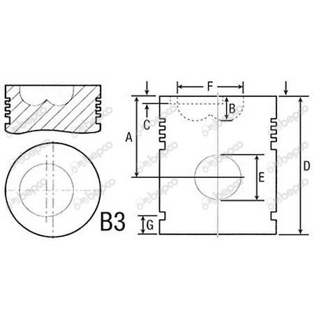 Piston motor Case