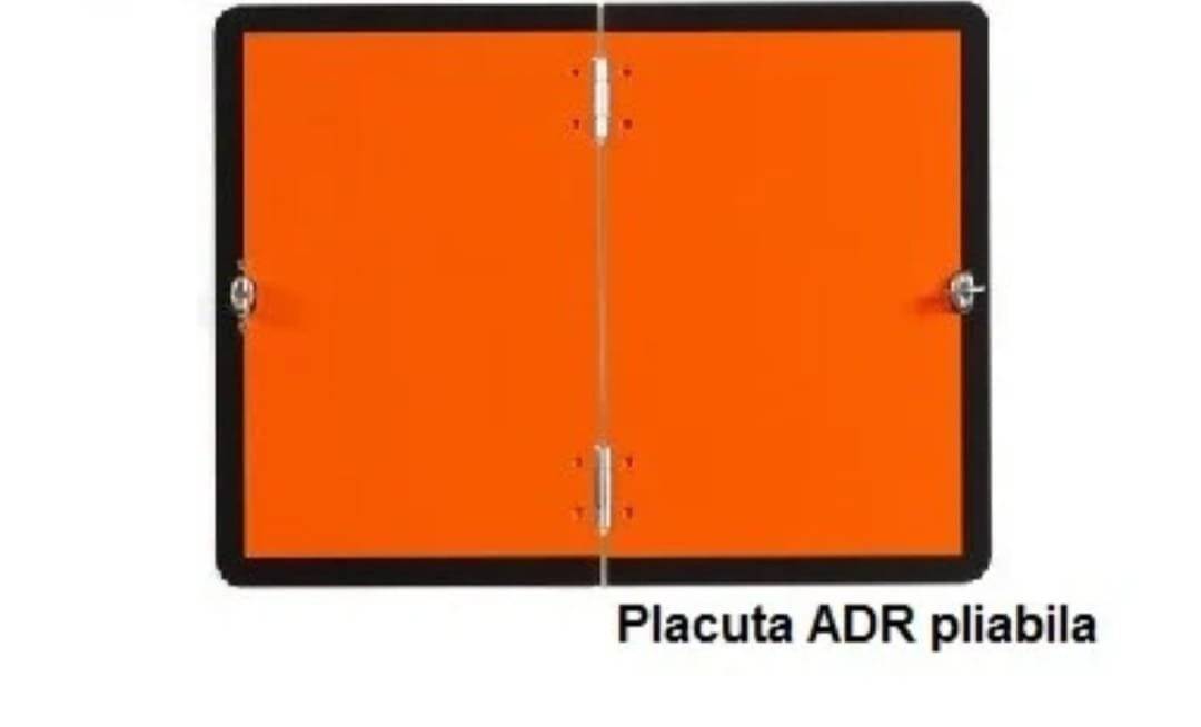 Placa ADR mare - PLIABILA