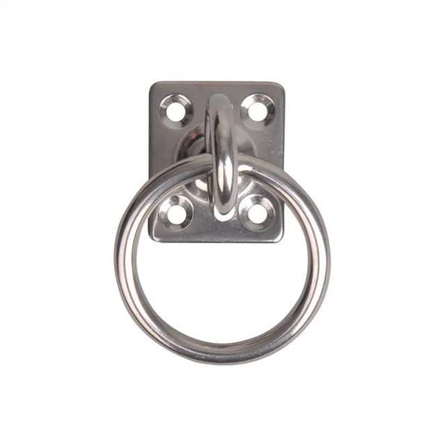 Placa cu pivotant si inel 33x38x6mm