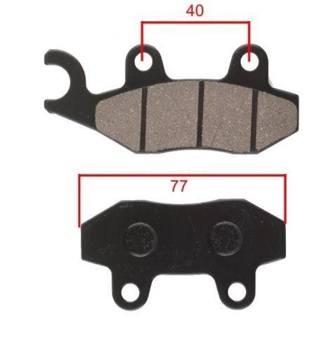 Placute frana scuter nr. 6