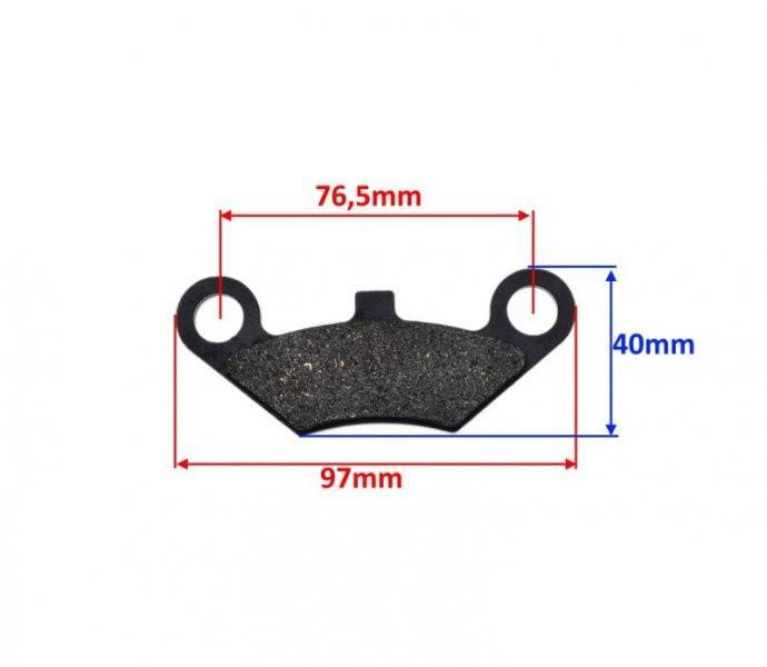 Placute frana spate/spate ATV Linhai, Goes, CF Moto echivalent cu FA453