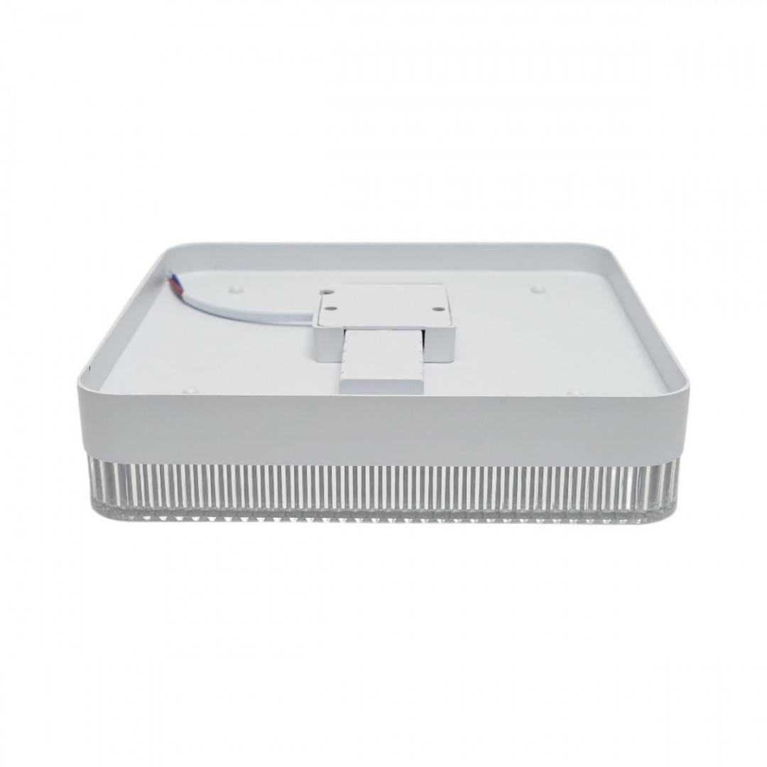 Plafoniera LED patrata 24W, 220V lumina reglabila 3CCT 3000K/4000K/6500K 180x180x40mm IP20