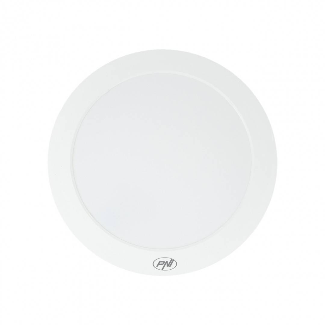 Plafoniera LED PNI D-Light CL2425 24W, rotunda 29 cm, 4200K, alimentare 230V, 2640 lm, alb neutru