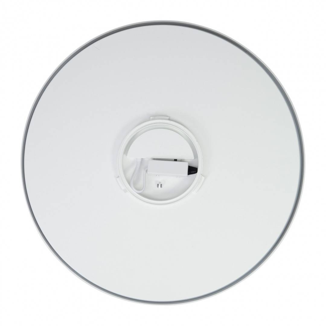 Plafoniera LED PNI D-Light CL2436D 36W, dimabila, cu telecomanda, rotunda 41 cm, 3000K-6500K, alimentare 230V, 3600 lm, alb