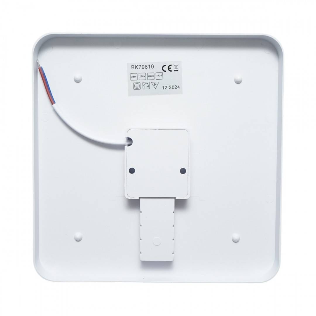 Plafoniera LED rotunda 24W, 220V lumina rece 6500K 180x180x40mm IP20