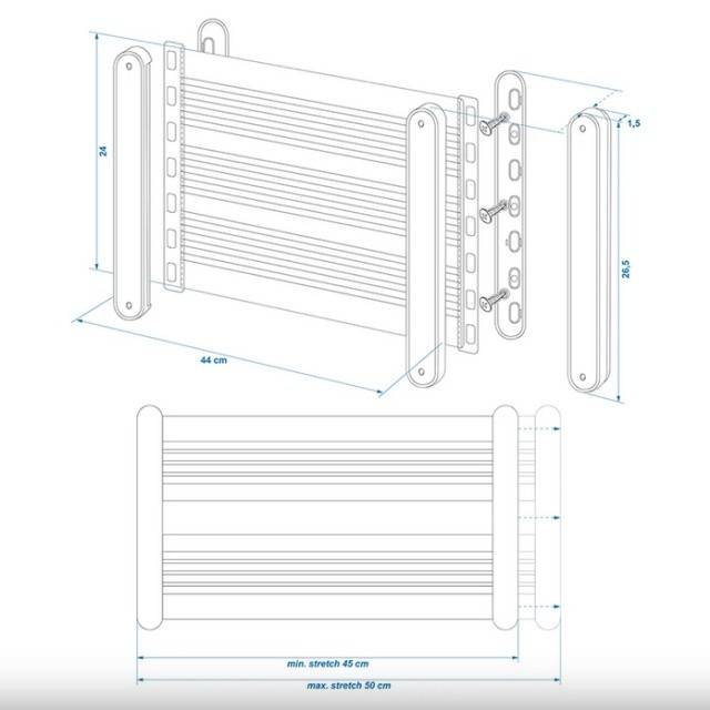 Plasa depozitare 45 x 26.5 cm