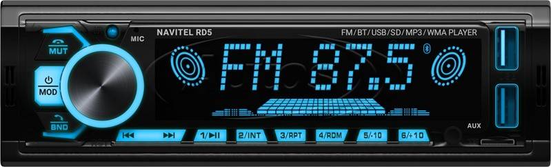 Player auto NAVITEL RD5, 4 X 50W, Bluetooth, USB, AUX