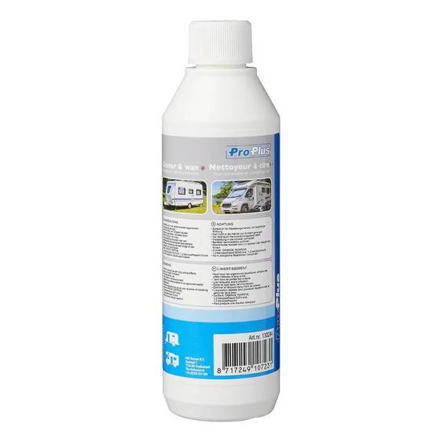 Polish Cleaner & Wax pentru exterior si ferestre din plastic, rulote sau autorulote
