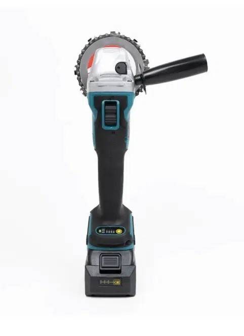Polizor Unghiular Flex JRH cu 2 Acumulatori 3 discuri incluse, 115mm, 48V, Motor Brushless, Include 2 Baterii 48v, Încărcător și Valiză Transport