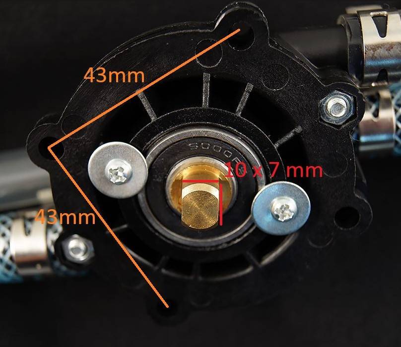 Pompa booster atomizor 3WF-600 (simpla)