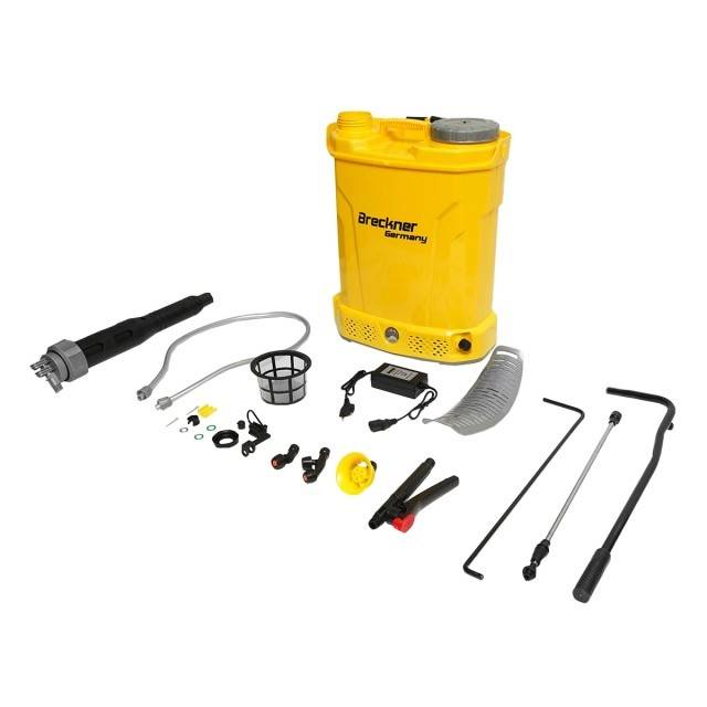 Pompa de stropit 2 in 1 manuala si electrica rezervor 18L baterie 12V 8Ah debit 3.1 l/min