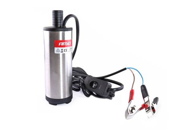 Pompa electrica motorina 24V submersibila diametru 51 mm