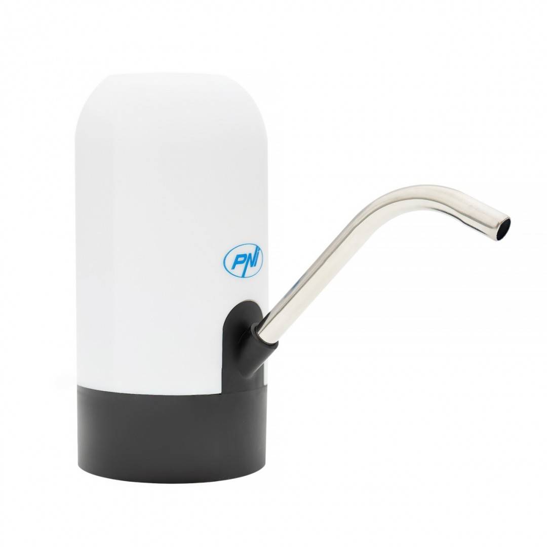 Pompa electrica pentru bidon de apa PNI WD100 incarcare prin micro USB, acumulator 800 mAh, putere 4W