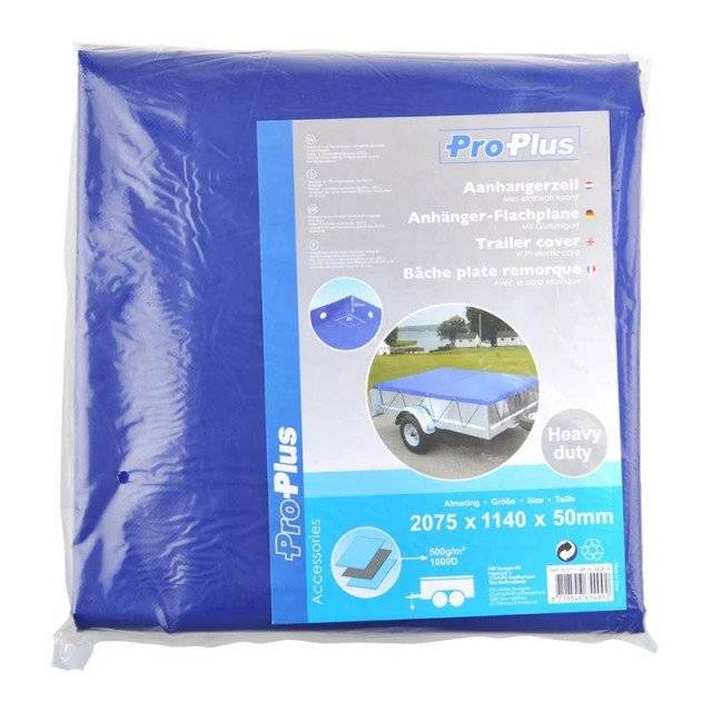Prelata remorca cu cordon elastic 2575x1345x50mm