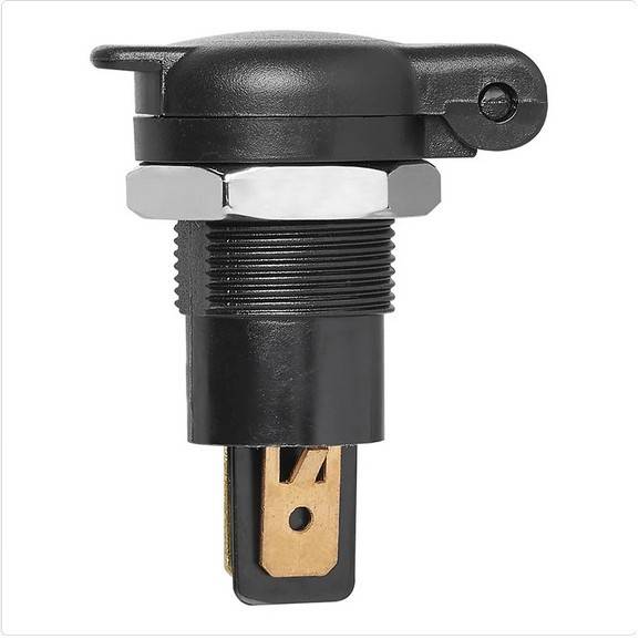 Priza auto 12V/24V-16A pentru stecher DIN