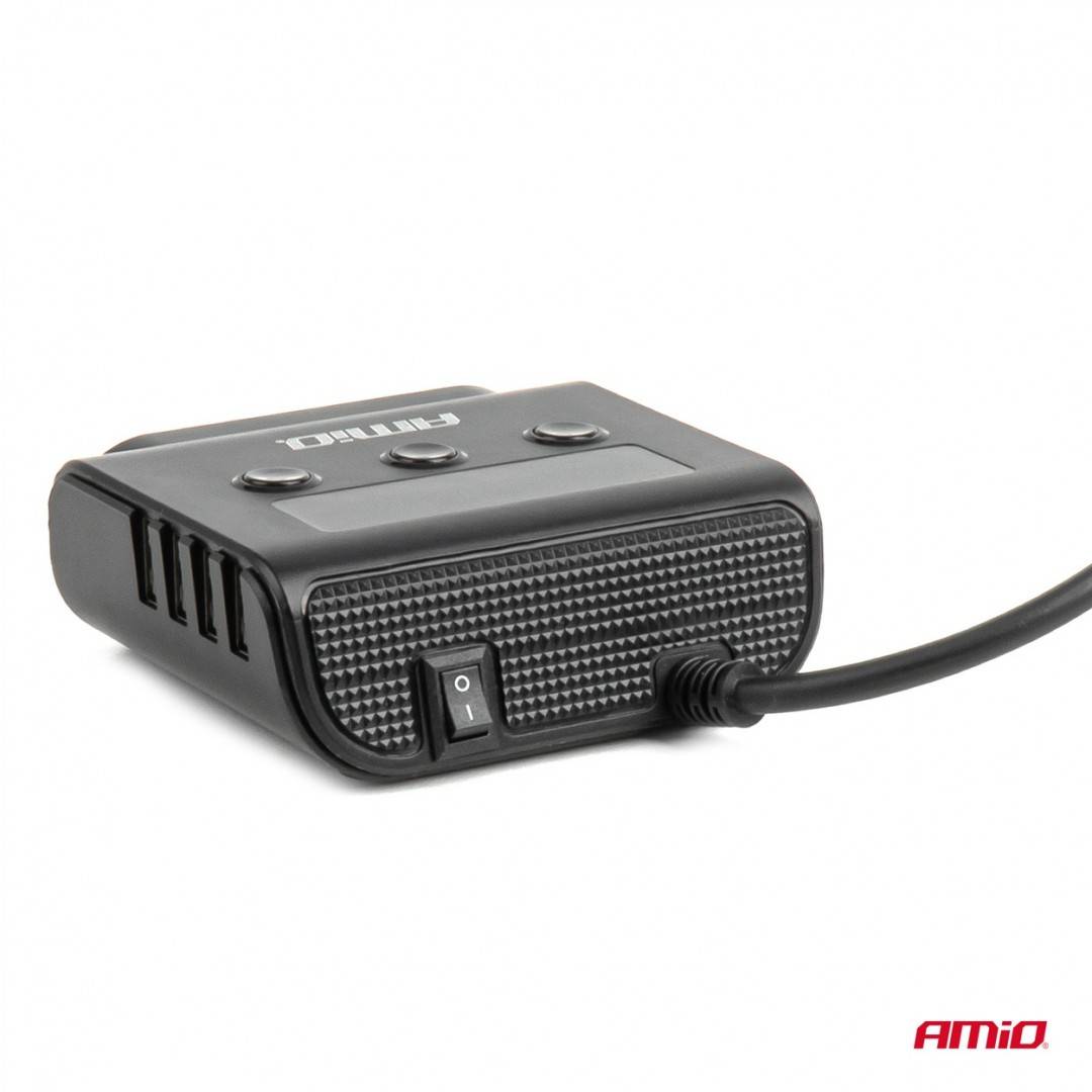 Priza bricheta 4xUSB-A QC3.0 PD 3.0 180 W Amio