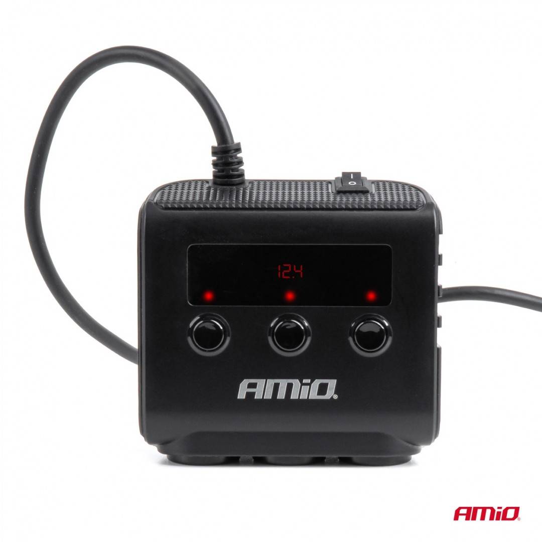 Priza bricheta 4xUSB-A QC3.0 PD 3.0 180 W Amio