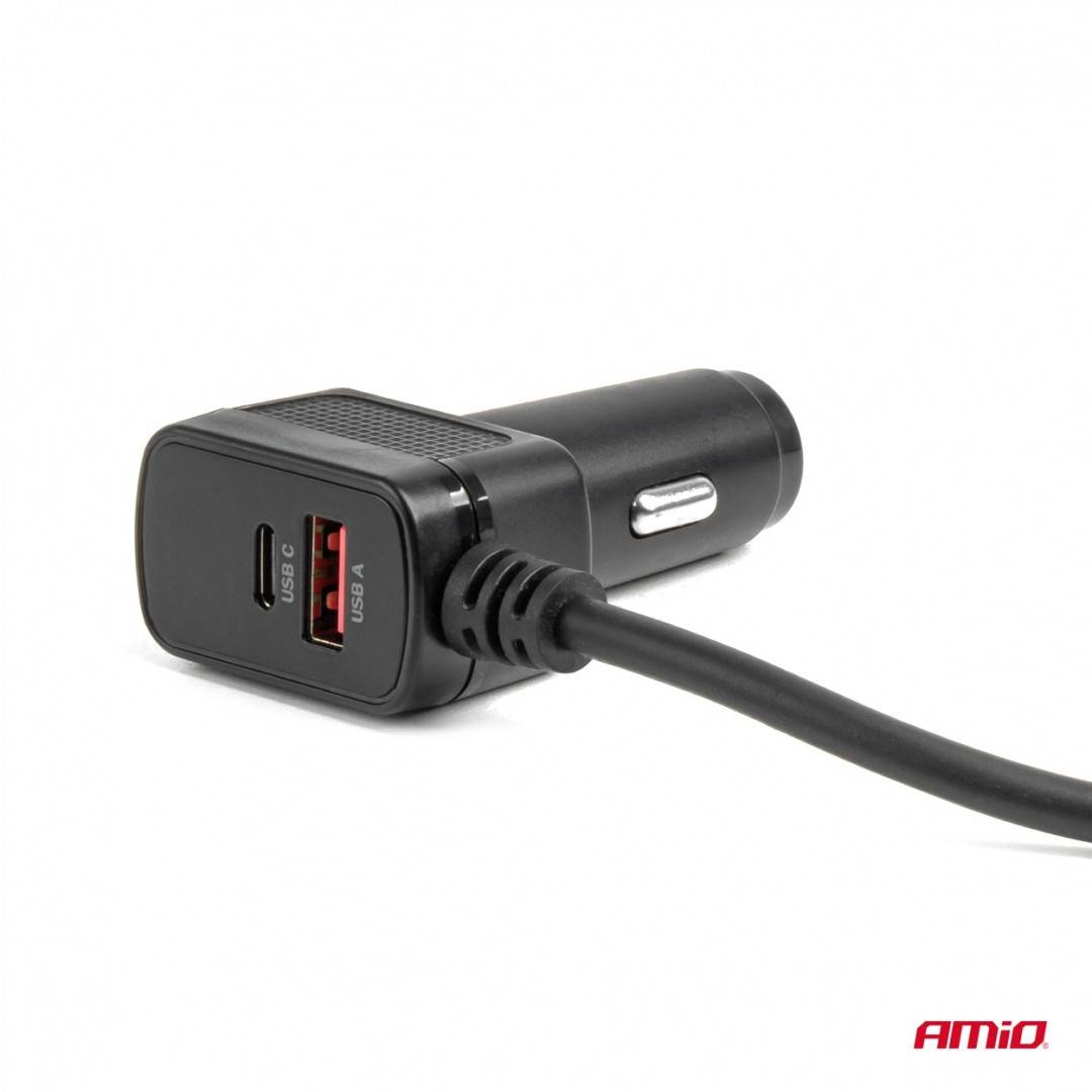 Priza bricheta 4xUSB-A QC3.0 PD 3.0 180 W Amio