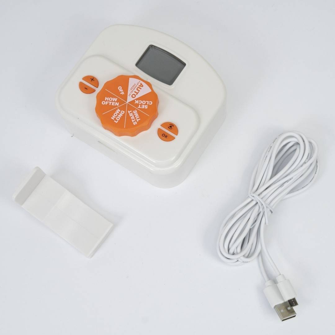 Programator pentru irigare PNI BX-6609, display LCD, alb